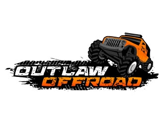 Outlaw Offroad logo design by daywalker