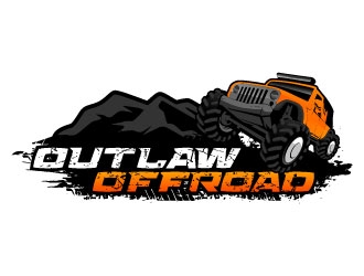 Outlaw Offroad logo design by daywalker