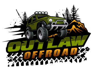 Outlaw Offroad logo design by THOR_