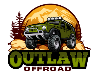 Outlaw Offroad logo design by THOR_