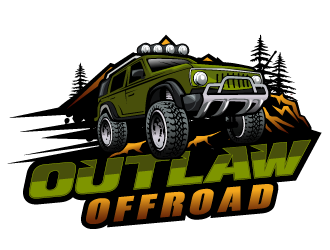 Outlaw Offroad logo design by THOR_
