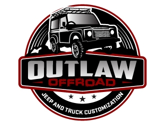 Outlaw Offroad logo design by jaize