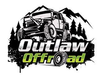 Outlaw Offroad logo design by invento
