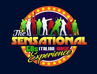 THE SENSATIONAL 60s ITALIAN MUSIC EXPERIENCE logo design by DreamLogoDesign