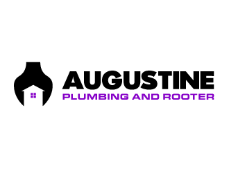 Augustine Plumbing and Rooter LLC logo design by PRN123
