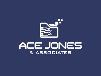 Ace Jones & Associates logo design by YONK