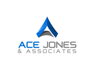 Ace Jones & Associates logo design by gilkkj