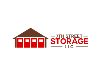 7th Street Storage, LLC logo design by done