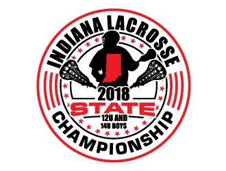 2018 Indiana Lacrosse State Championship logo design by invento