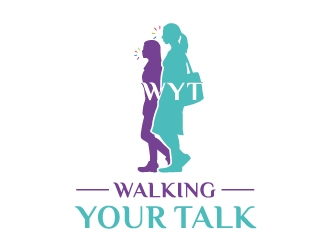 Walking Your Talk logo design by Boomstudioz