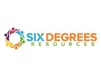 Six Degrees Resources logo design by jaize