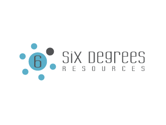 Six Degrees Resources logo design by JoeShepherd