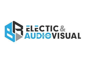 BR Electric & Audio Visual logo design by DreamLogoDesign