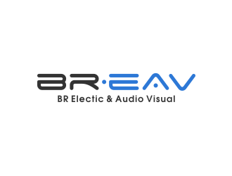 BR Electric & Audio Visual logo design by nurul_rizkon