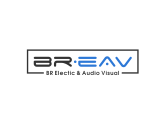BR Electric & Audio Visual logo design by nurul_rizkon