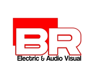 BR Electric & Audio Visual logo design by mckris