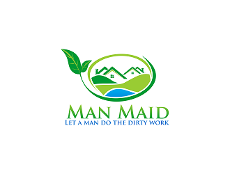 Man Maid logo design by Republik
