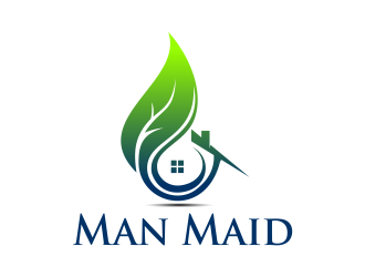 Man Maid logo design by SmartTaste