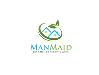 Man Maid logo design by jhanxtc