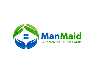 Man Maid logo design by schiena
