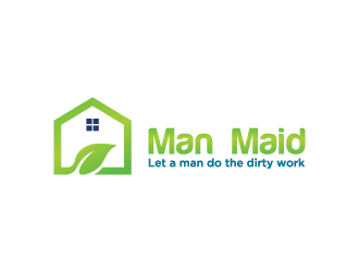 Man Maid logo design by Andri