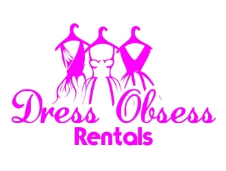 Dress Obsess Rentals logo design by mckris