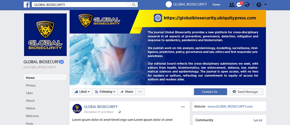 Global Biosecurity logo design by corneldesign77