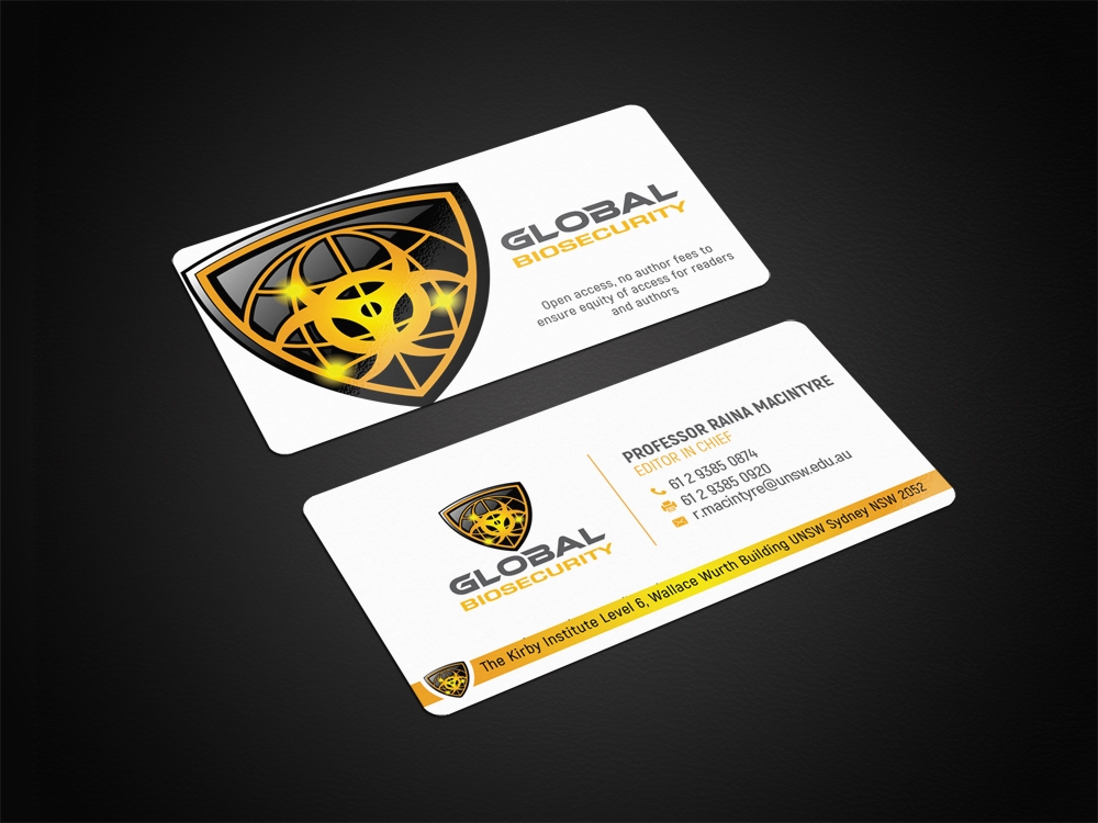 Global Biosecurity logo design by aamir