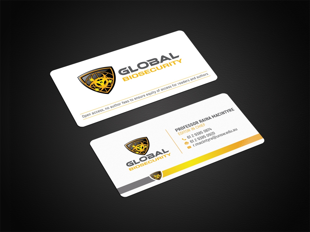 Global Biosecurity logo design by aamir