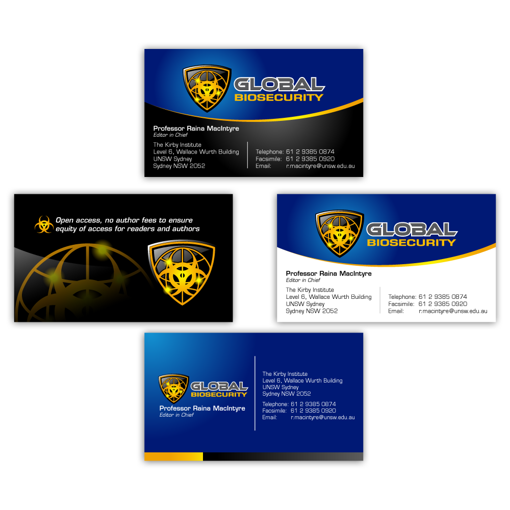 Global Biosecurity logo design by kgcreative