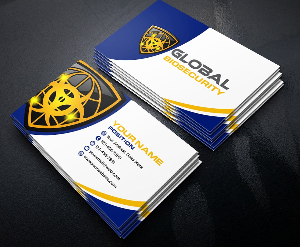 Global Biosecurity logo design by scriotx