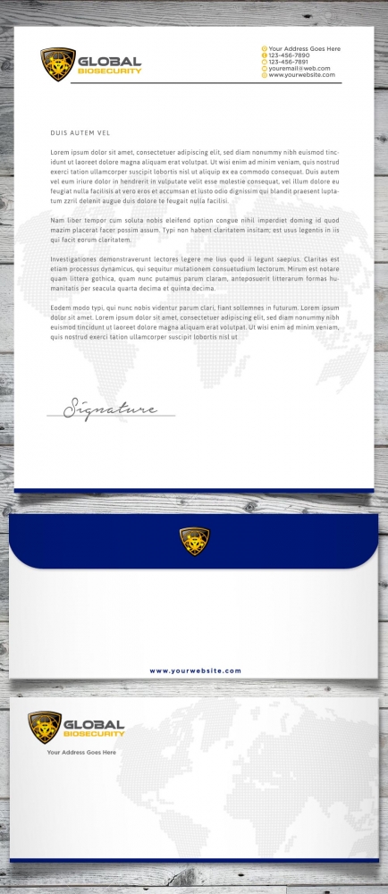 Global Biosecurity logo design by scriotx