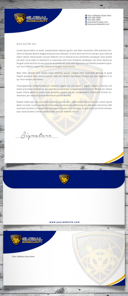 Global Biosecurity logo design by scriotx