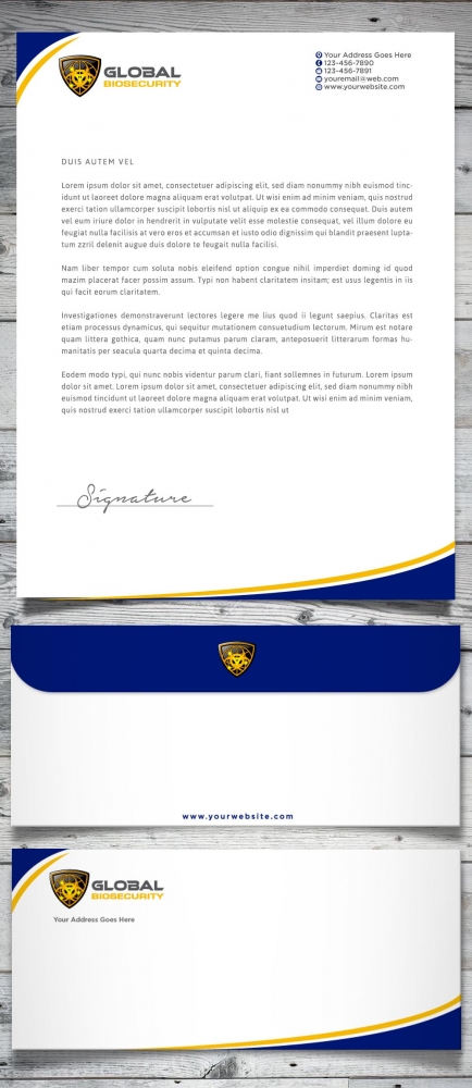 Global Biosecurity logo design by scriotx