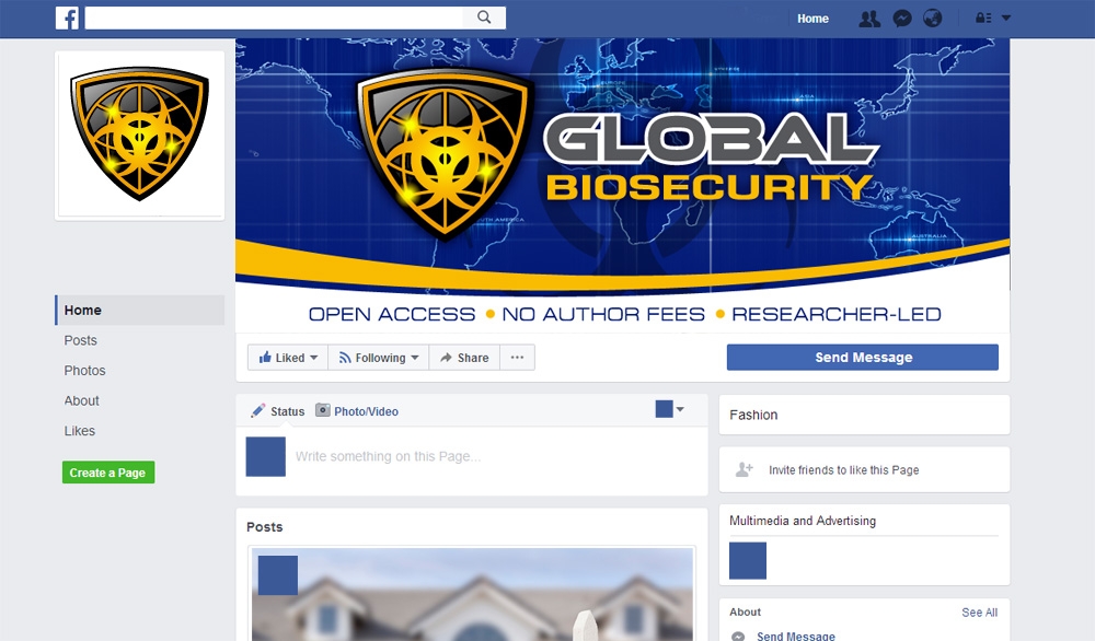 Global Biosecurity logo design by scriotx