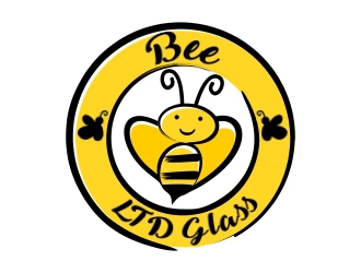 Bee LTD Glass logo design by xteel