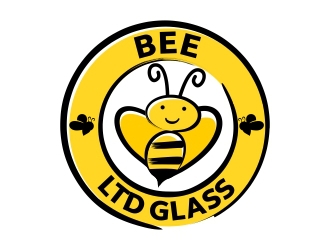 Bee LTD Glass logo design by xteel