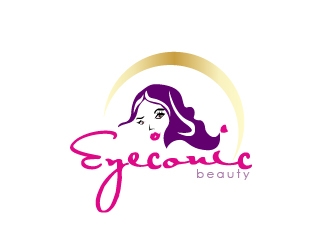 eyeconic beauty logo design by iBal05