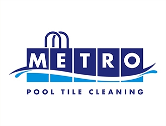Metro Pool Tile Cleaning logo design by gitzart