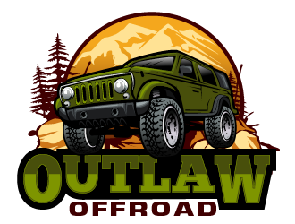 Outlaw Offroad logo design by THOR_