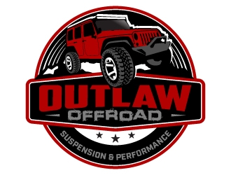 Outlaw Offroad logo design by jaize