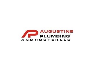 Augustine Plumbing and Rooter LLC logo design by bricton