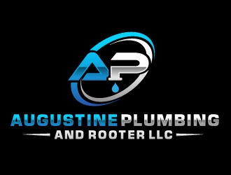 Augustine Plumbing and Rooter LLC logo design by nexgen