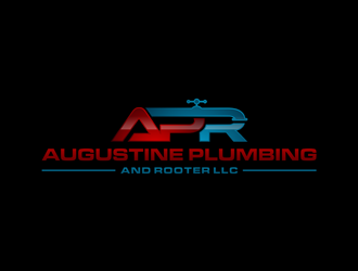 Augustine Plumbing and Rooter LLC logo design by alby