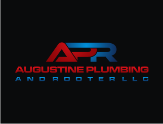 Augustine Plumbing and Rooter LLC logo design by Franky.