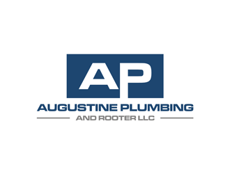 Augustine Plumbing and Rooter LLC logo design by EkoBooM