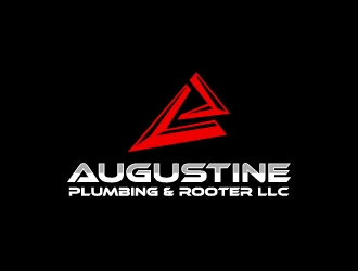 Augustine Plumbing and Rooter LLC logo design by josephope