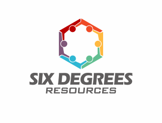 Six Degrees Resources logo design by YONK