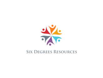 Six Degrees Resources logo design by sheilavalencia
