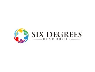 Six Degrees Resources logo design by agil